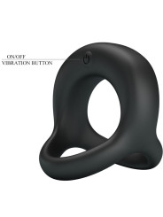 PRETTY LOVE - ELLIOTT ANILLO VIBRADOR NEGRO