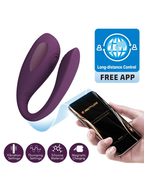 PRETTY LOVE - AARI MASAJEADOR DE CLITORÍS MORADO APP GRATUITA