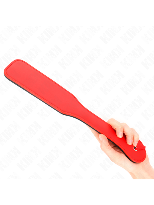 KINK - PALA DE DOS CARAS ROJO Y NEGRO 32 X 6 CM