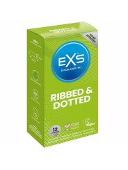 Preservativos EXS Ribbed 12 Unidades
