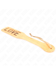 KINK - PALA DE BAMBÚ PALABRA LOVE 32 X 5.5 CM