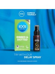 Preservativos EXS Ribbed 12 Unidades