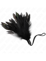 KINK - PLUMAS PARA COSQUILLAS CON MANGO DE CUERDA BASE DE PLÁSTICO 15 CM