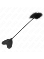 KINK - PLUMAS PARA COSQUILLAS CON PALETA DE CORAZÓN 31 CM