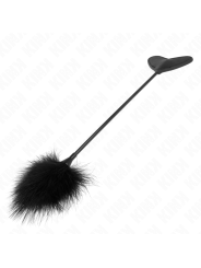 KINK - PLUMAS PARA COSQUILLAS CON PALETA DE CORAZÓN 31 CM