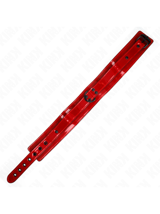 KINK - COLLAR AJUSTABLE ROJO VINO 37.5-49.5 CM X 5 CM