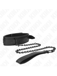 KINK - COLLAR CON CORREA 78 CM BONDAGE DE NEOPRENO MODELO 2 AJUSTABLE 37.5 X 49.5 CM