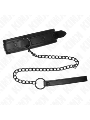 KINK - COLLAR CON CORREA 78 CM BONDAGE DE NEOPRENO MODELO 2 AJUSTABLE 37.5 X 49.5 CM