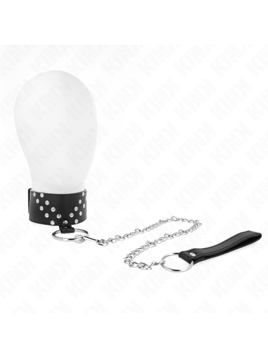 KINK - COLLAR CON CORREA 65 CM CON REMACHE EN V AJUSTABLE 36-43 CM X 5 CM