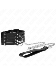 KINK - COLLAR CON CORREA 65 CM ESTILO SUB AJUSTABLE 35-51 CM X 7 CM