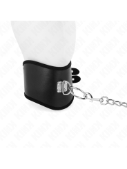 KINK - COLLAR CON CORREA 65 CM ANCHO NEGRO AJUSTABLE 40-55 CM X 10 CM