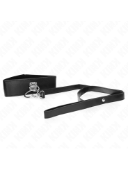 KINK - COLLAR CON CORREA 116 CM CON TACHUELAS CORREA POLIPIEL 50 X 5 CM