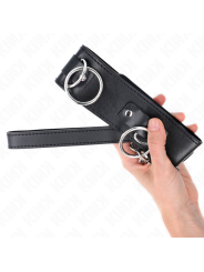 KINK - COLLAR CON CORREA 65 CM 3 ANILLOS MODELO 2 AJUSTABLE 36-43 CM X 5 CM