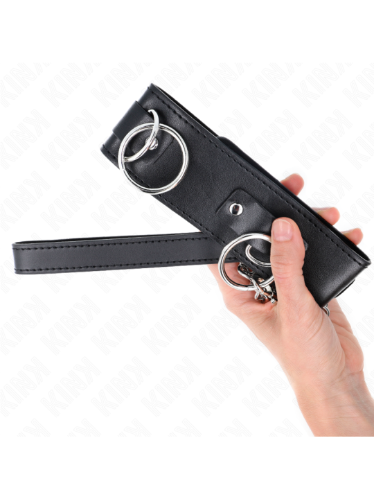 KINK - COLLAR CON CORREA 65 CM 3 ANILLOS MODELO 2 AJUSTABLE 36-43 CM X 5 CM