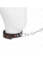 KINK - COLLAR CON CORREA 65 CM DETALLES CORAZÓN 52.5 X 2.5 CM