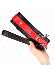 KINK - COLLAR CON CORREA 65 CM ROJO AJUSTABLE 36-43 CM X 5 CM