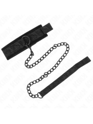 KINK - COLLAR CON CORREA 77 CM MODELO BÁSICO MODELO 5 AJUSTABLE 34-54 CM X 5 CM