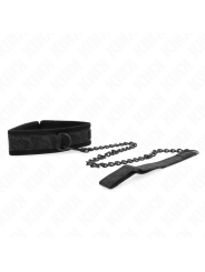 KINK - COLLAR CON CORREA 77 CM MODELO BÁSICO MODELO 5 AJUSTABLE 34-54 CM X 5 CM