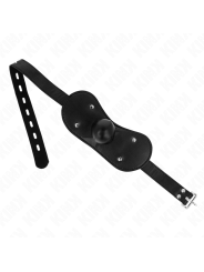 KINK - MÁSCARA BUCAL MORDAZA DE BOLA CON CERRADURA AJUSTABLE 42-60 CM