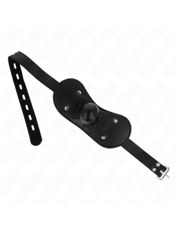 KINK - MÁSCARA BUCAL MORDAZA DE BOLA CON CERRADURA AJUSTABLE 42-60 CM