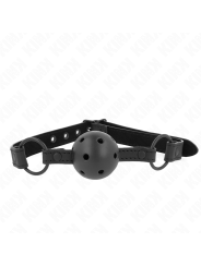 KINK - MORDAZA DE BOLA 4.5 CM DE NEOPRENO 63.5 X 2 CM AJUSTABLE 41 X 59 CM