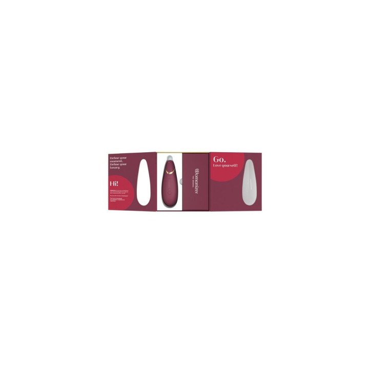 Succionador de Clítoris Womanizer Premium 2 Burdeos