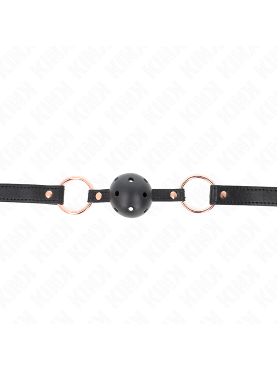 KINK - MORDAZA DE BOLA 4 CM DE TPE PREMIUM 60 x 2 CM