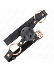 KINK - MORDAZA DE BOLA 4 CM DE TPE PREMIUM 60 x 2 CM