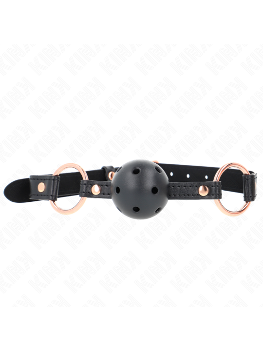 KINK - MORDAZA DE BOLA 4 CM DE TPE PREMIUM 60 x 2 CM