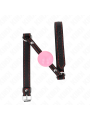 KINK - MORDAZA DE BOLA 4 CM DE ORO ROSA 60 x 2 CM