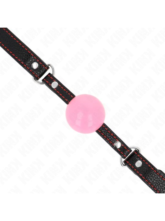 KINK - MORDAZA DE BOLA 4 CM DE ORO ROSA 60 x 2 CM