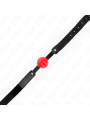 KINK - MORDAZA DE BOLA 4 CM SUAVE DE TPE MODELO 1 66 x 2.5 CM AJUSTABLE 41-61 CM