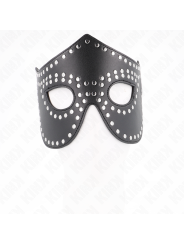 KINK - MÁSCARA DE POLIPIEL CON REMACHES MODELO 2 30 x 12 CM