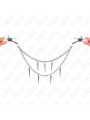 KINK - PINZAS PARA PEZONES CON CADENA DE PÚAS 30 CM