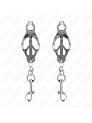 KINK - PINZAS PARA PEZONES ESTILO JAPONÉS CON GANCHOS