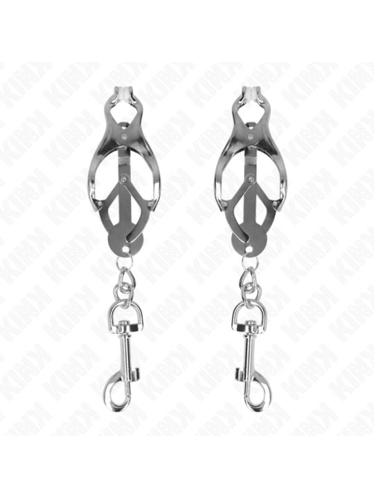 KINK - PINZAS PARA PEZONES ESTILO JAPONÉS CON GANCHOS