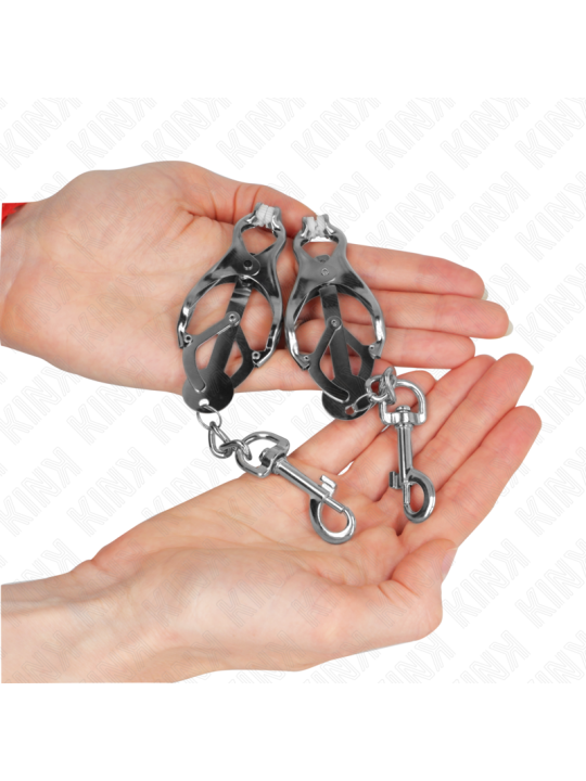 KINK - PINZAS PARA PEZONES ESTILO JAPONÉS CON GANCHOS