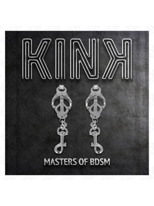 KINK - PINZAS PARA PEZONES ESTILO JAPONÉS CON GANCHOS