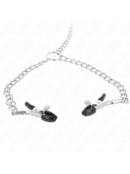 KINK - PINZAS PARA PEZONES DOBLE 32 CM CON CADENAS 14 CM