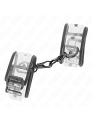 KINK - MUÑEQUERAS TRANSPARENTES AJUSTABLE 18-30 CM X 5.5 CM