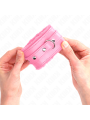 KINK - MUÑEQUERAS FORRADAS PREMIUM ROSA CON CORREA ROSA AJUSTABLE 17-29 CM X 6 CM