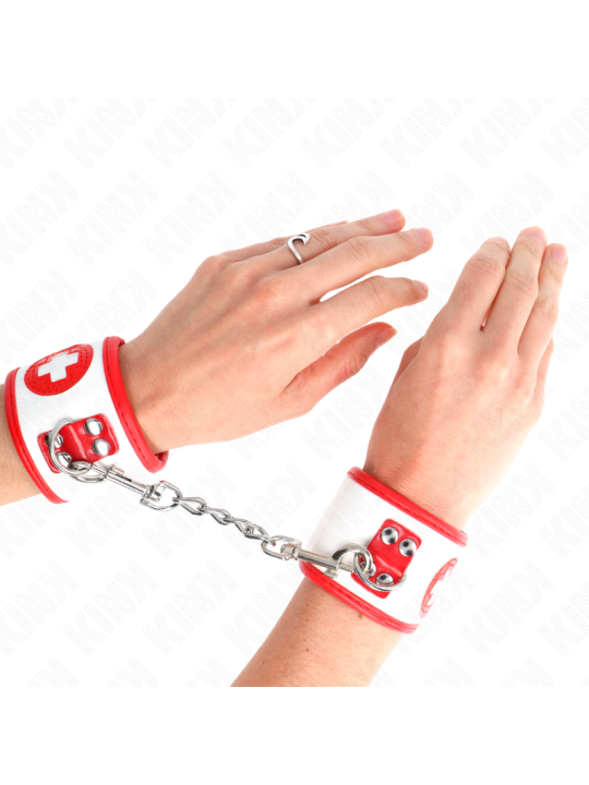 KINK - MUÑEQUERAS MINI ENFERMERA AJUSTABLE 18-23 CM X 5 CM
