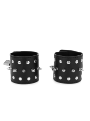 KINK - MUÑEQUERAS ESTILO PUNK CON PINCHOS 25 X 6 CM