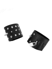KINK - MUÑEQUERAS ESTILO PUNK CON PINCHOS 25 X 6 CM