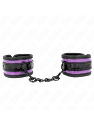 KINK - MUÑEQUERAS NEOPRENO LILA AJUSTABLE 21-28 CM X 5 CM