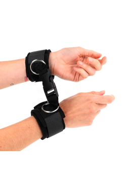 KINK - MUÑEQUERAS NEOPRENO CON CIERRE DE GANCHO NEGRO AJUSTABLE 22-34 CM