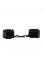 KINK - MUÑEQUERAS NEOPRENO CON CIERRE DE GANCHO NEGRO AJUSTABLE 22-34 CM
