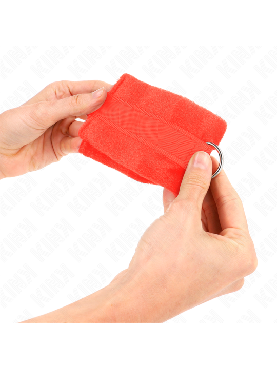 KINK - MUÑEQUERAS PARA PRINCIPIANTES ROJO 30 X 7 CM