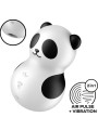 SATISFYER - POCKET PANDA ESTIMULADOR & VIBRADOR BLANCO Y NEGRO