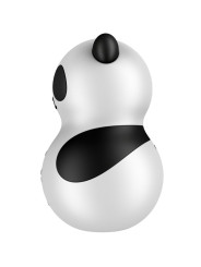 SATISFYER - POCKET PANDA ESTIMULADOR & VIBRADOR BLANCO Y NEGRO